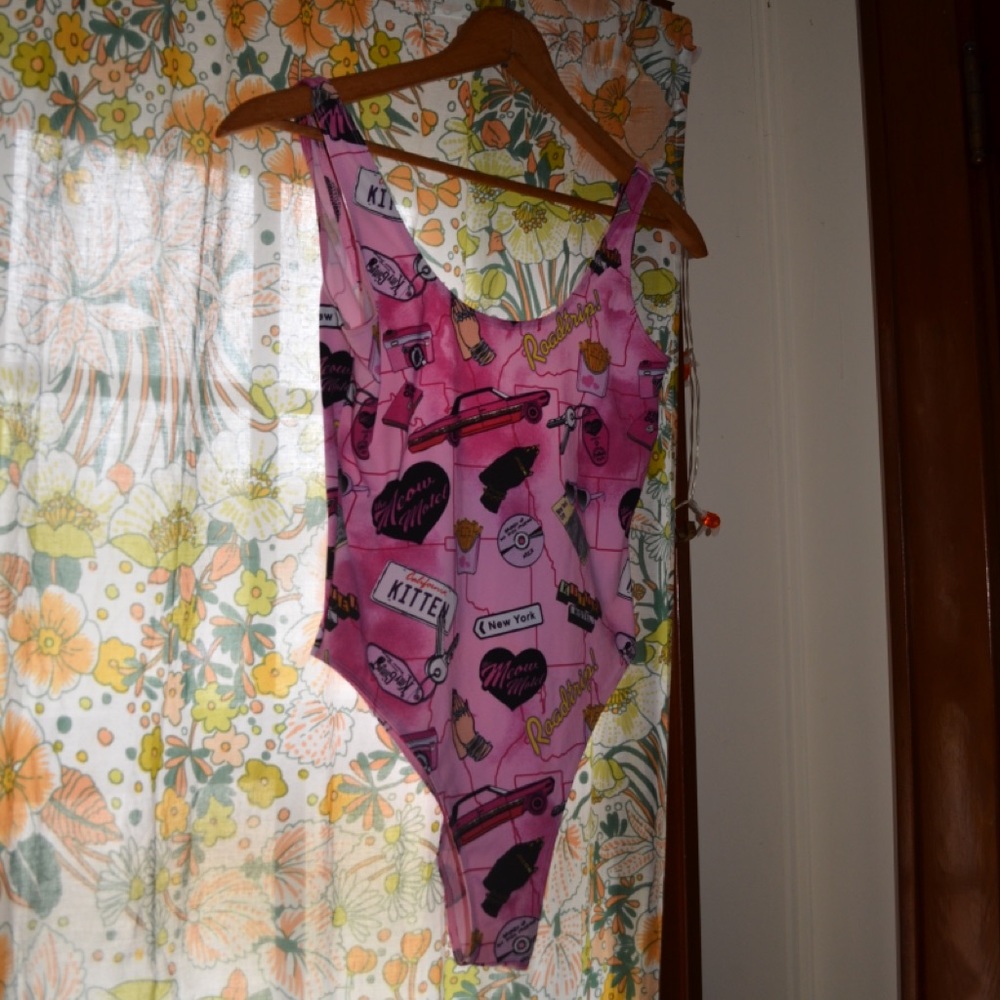 Laser Kitten Forever 21 Bodysuit size S